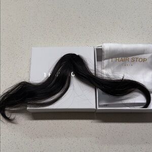 Human Hair Clip On Bangs One Piece